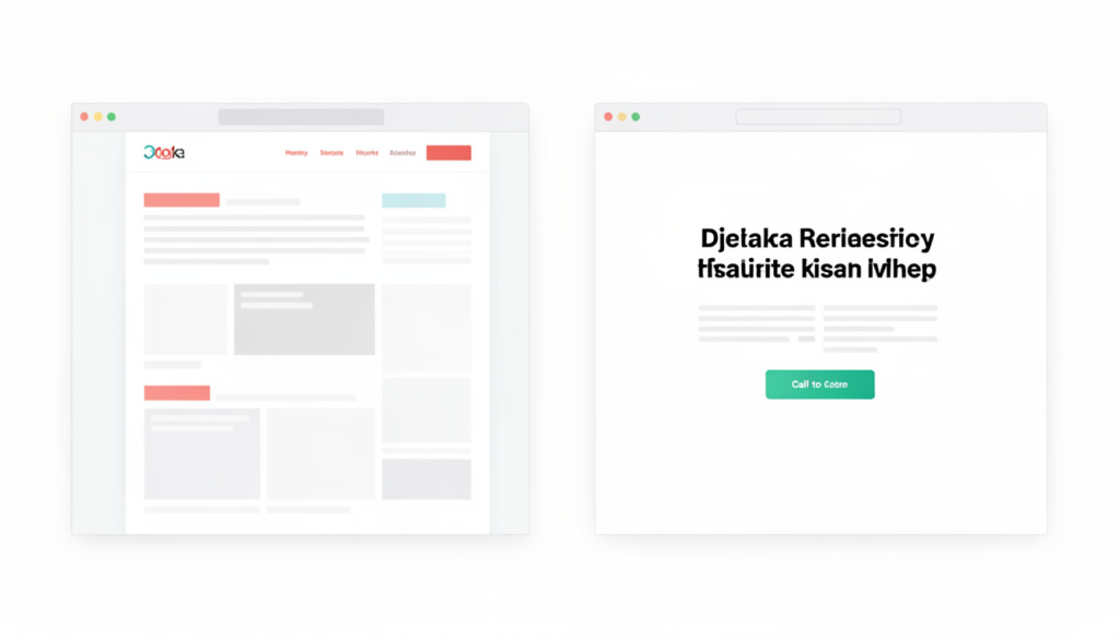 freepik two website mockup frames side by side on a pure w 3034
